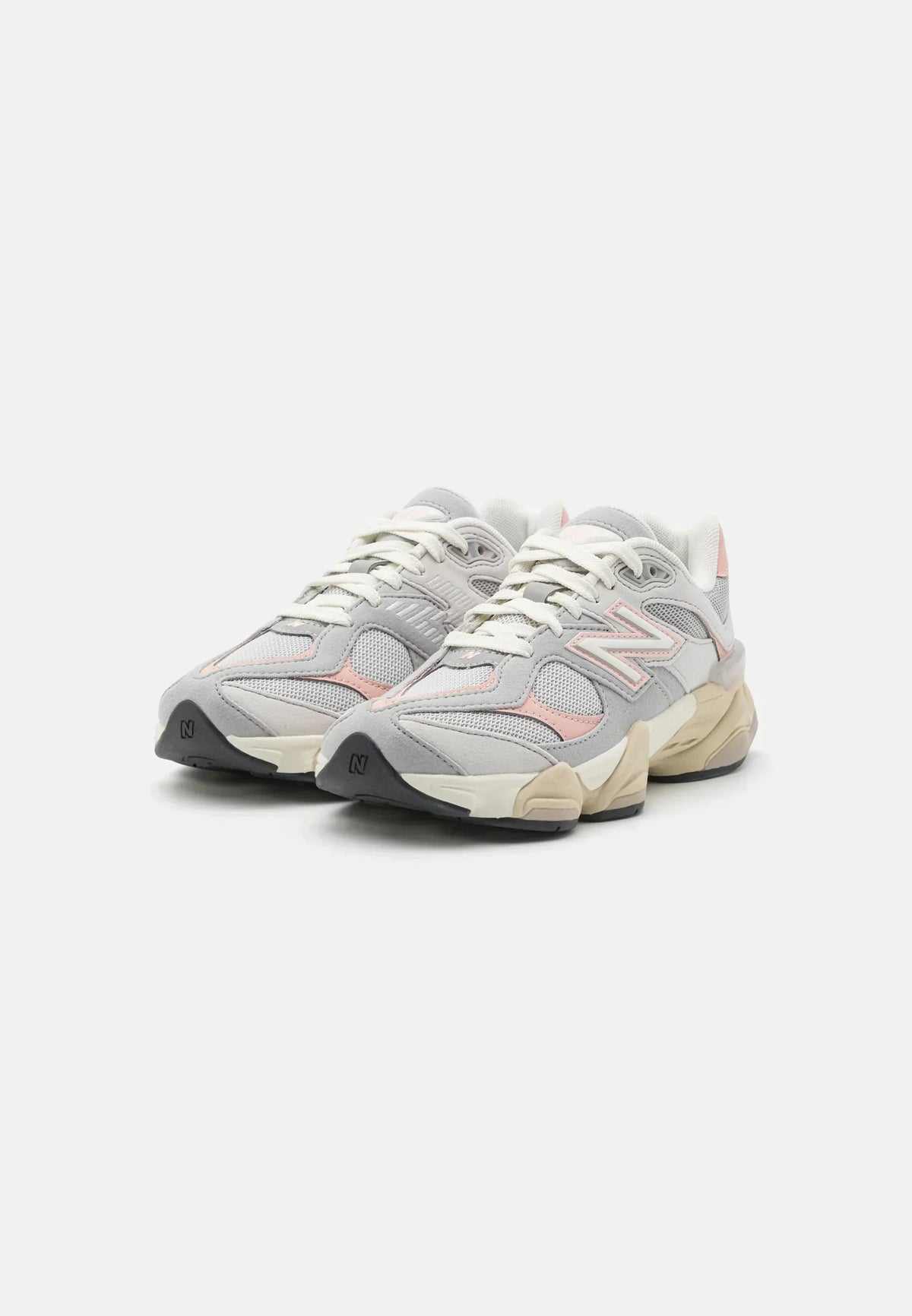 New Balance 9060 Gris Et Rose