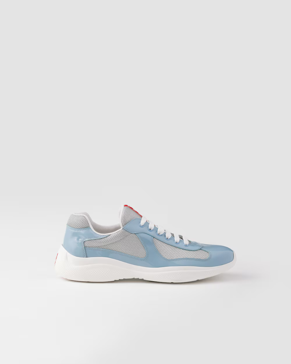 Sneakers Prada America’s Cup Bleu Ciel — Bleu Poudré